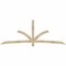 Ekena Millwork Davenport Rough Sawn Timber Gable Bracket, Douglas Fir, 108"W x 40"H x 2"D x 4"F, 9/12 Pitch GBW108X40X0204DAV00RDF - alternate 1